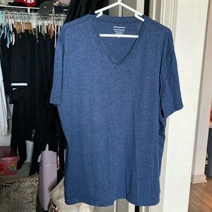 Banana Republic Blue V-Neck T-Shirt